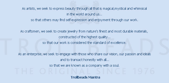 Trollbeads mantra
