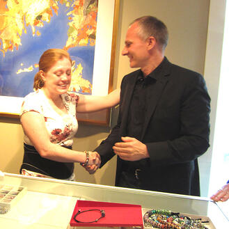 Trollbeads CEO at Trollbeads Gallery