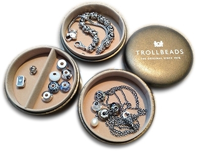 Traveler Stackable Bronze Jewelry Box