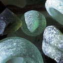 Sea glass marble