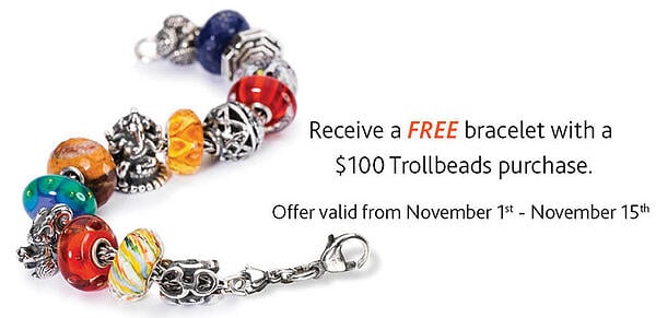 Trollbeads bracelet promo