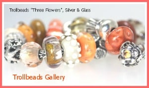 Trollbeads Gallery 3 flower.FB