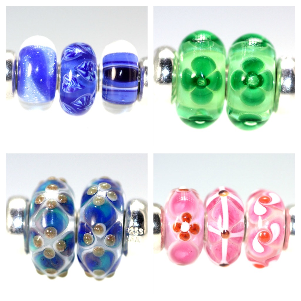 【土日限定価格】trollbeads ３点　ウイングドユニティ他 trollbeads_gallery_twins_trio.jpg